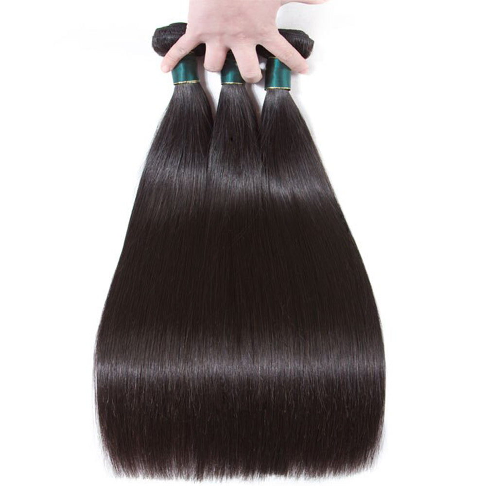 Brazilian Straight Human Hair Weave Bundles