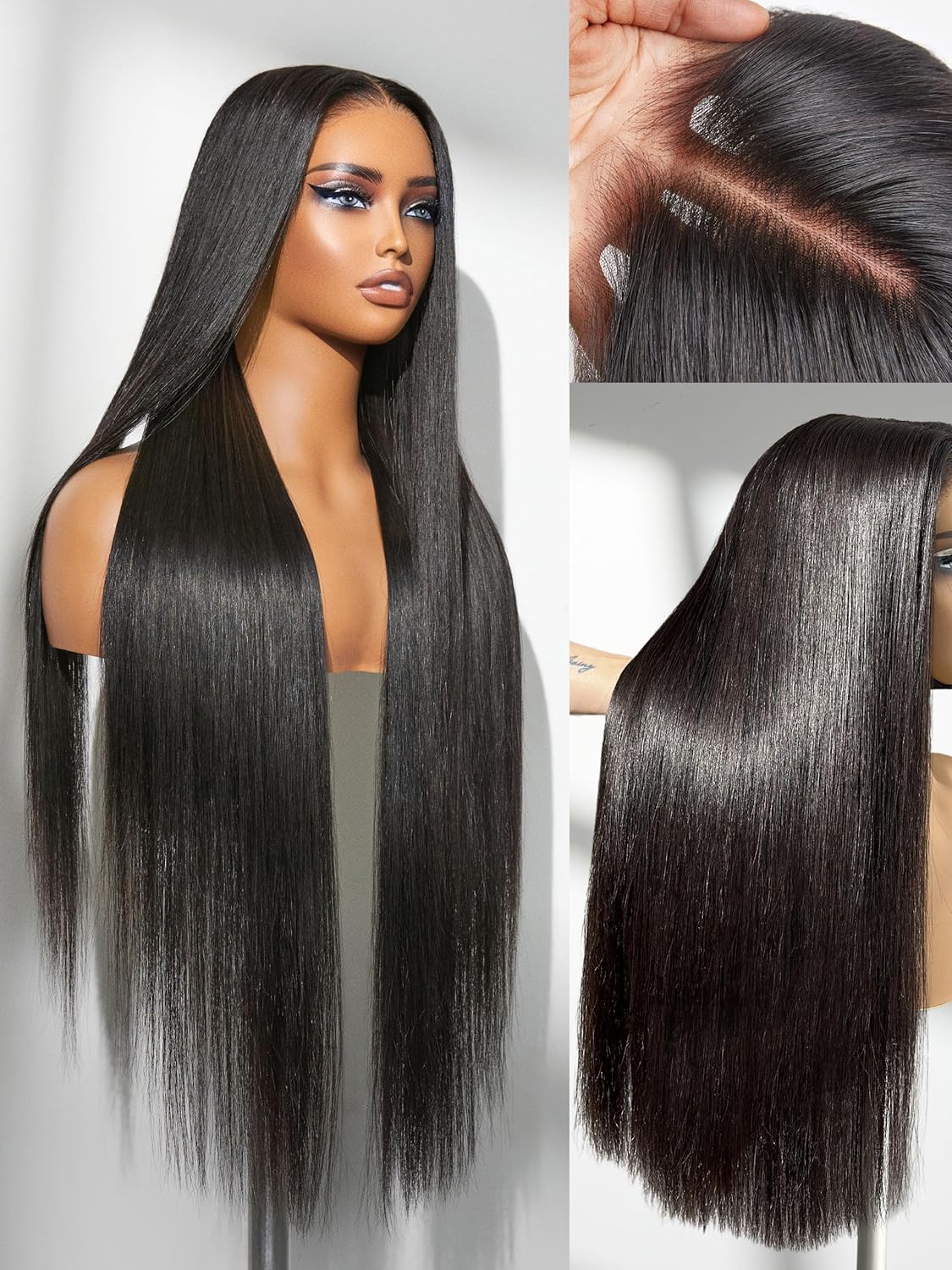 Caribbean Star HD Transparent Straight Lace Front Human Hair Wigs Preminum Hair 13x4 13x6 360 Lace Frontal Wig