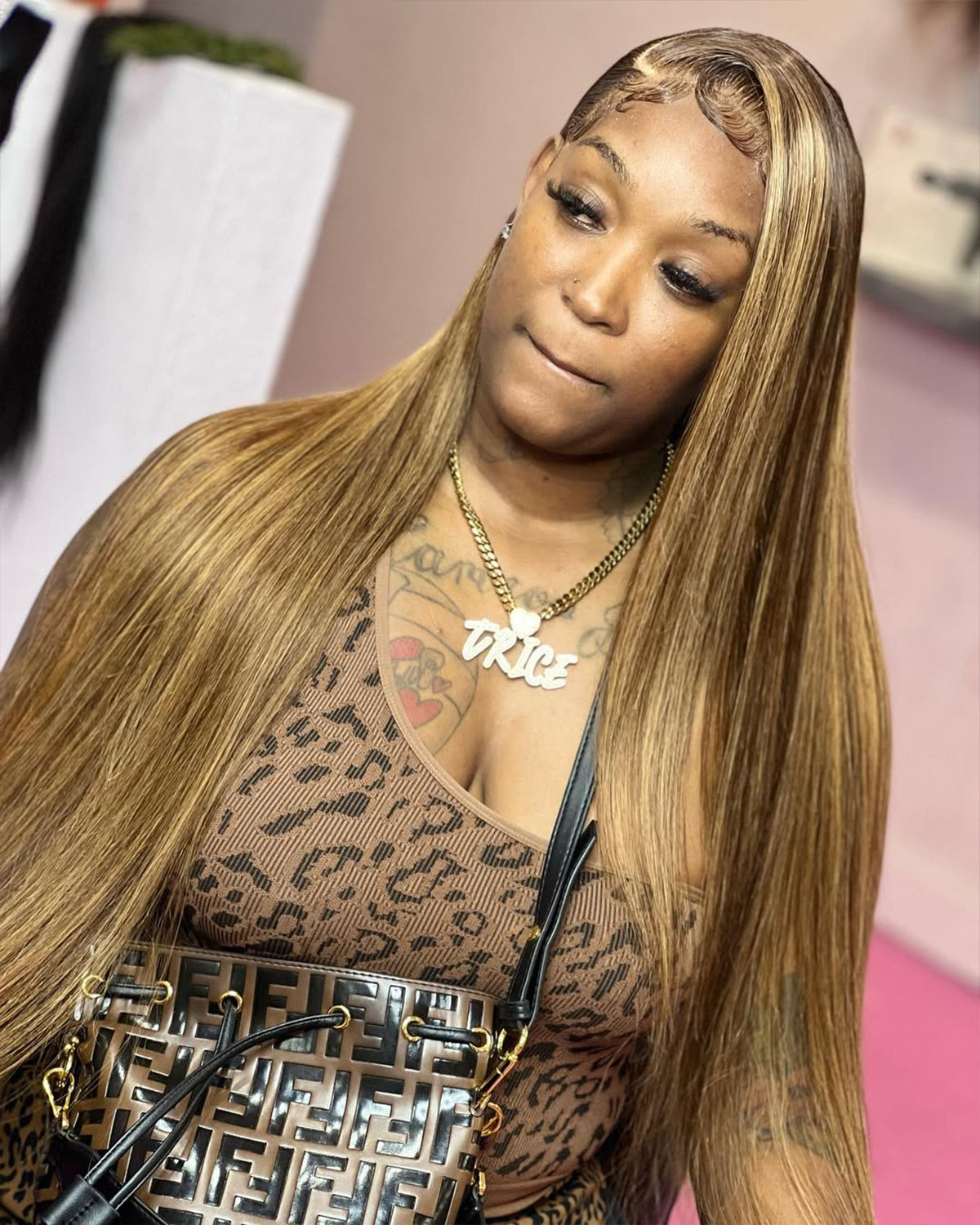 HD Transparent Silky Straight Lace Frontal Wig 4/27 Highlighted Preminum Hair 13x4 13x6 Frontal Wigs Human Hair