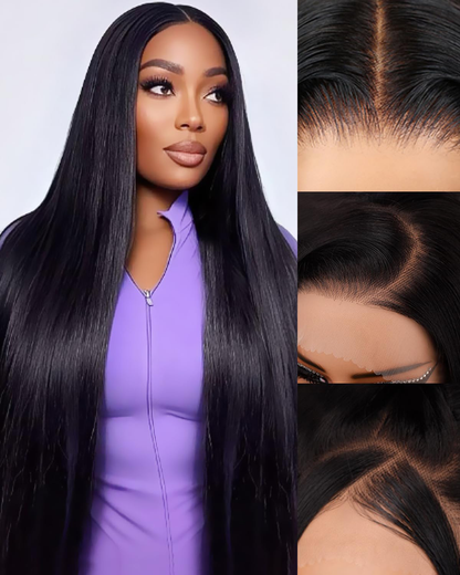 Caribbean Star HD Transparent Straight Lace Front Human Hair Wigs Preminum Hair 13x4 13x6 360 Lace Frontal Wig