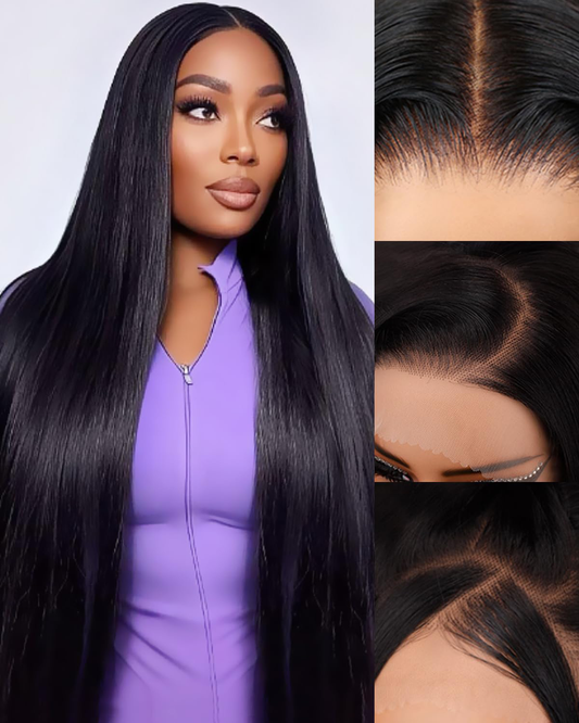 Caribbean Star HD Transparent Straight Lace Front Human Hair Wigs Preminum Hair 13x4 13x6 360 Lace Frontal Wig