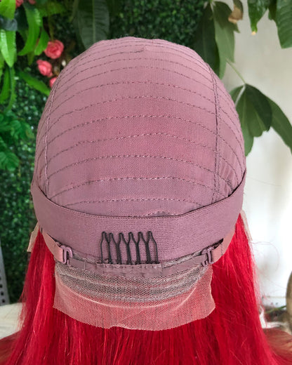 HD Transparent  99J Burgundy Body Wave Lace Front Human Hair Wigs 13x4 13x6 Frontal Wigs Human Hair Pre Plucked With Baby Hair