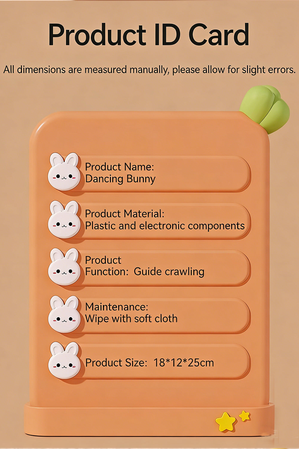 Fun Dancing Rabbit For Baby Education