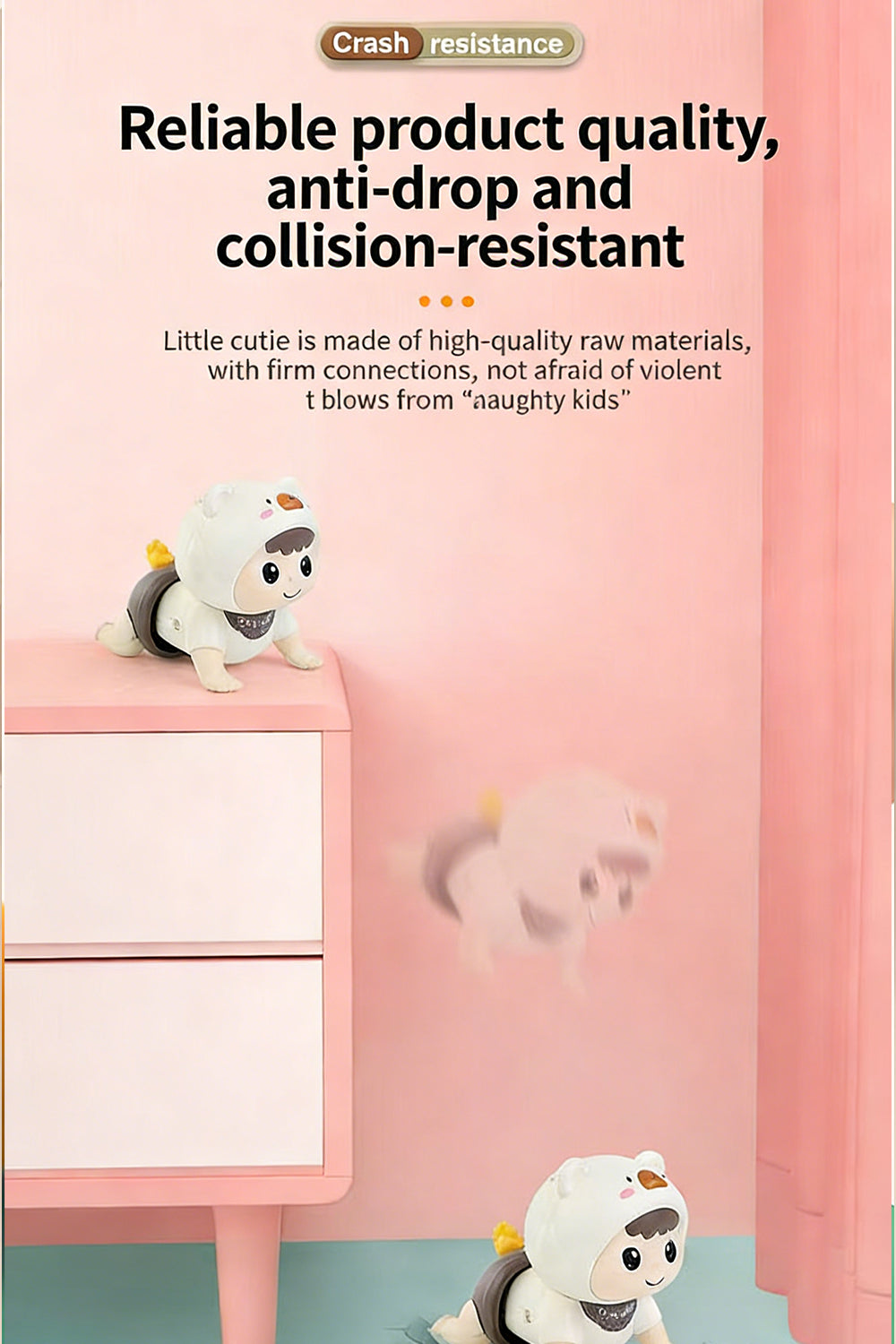 Electric Crawling Cute Baby Toys For Kids