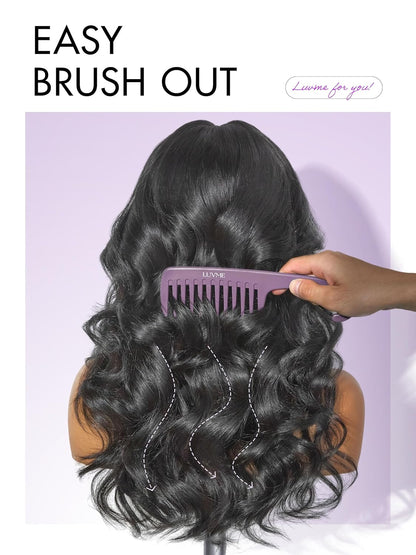 Caribbean Star HD Transparent Body Wave Lace Front Human Hair Wigs Preminum Hair 13x4 13x6 360 Frontal Wig Natural Color