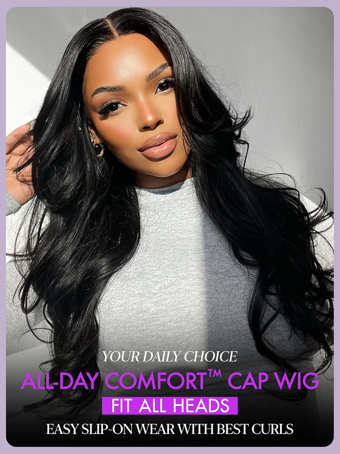 Caribbean Star HD Transparent Body Wave Lace Front Human Hair Wigs Preminum Hair 13x4 13x6 360 Frontal Wig Natural Color