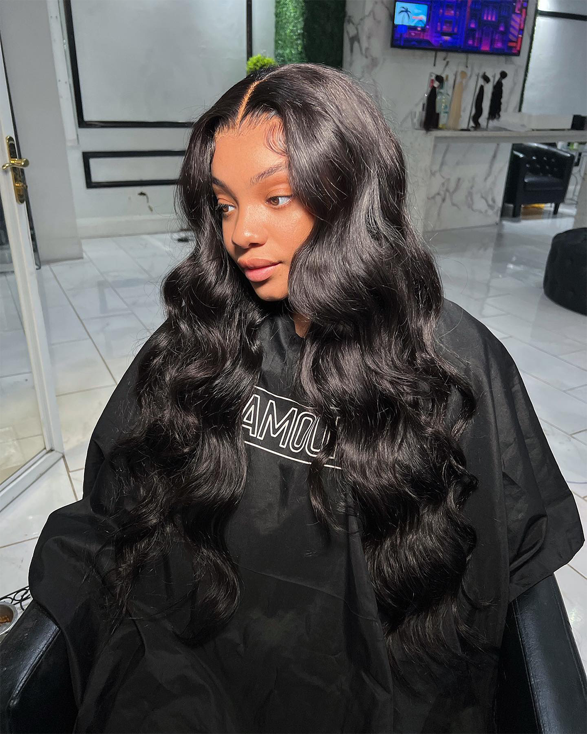 Caribbean Star HD Transparent Body Wave Lace Closure Wig 4x4 5x5 6x6 Closure Wig Preminum Human Hair Wigs