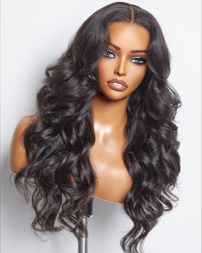 Caribbean Star HD Transparent Body Wave Lace Closure Wig 4x4 5x5 6x6 Closure Wig Preminum Human Hair Wigs