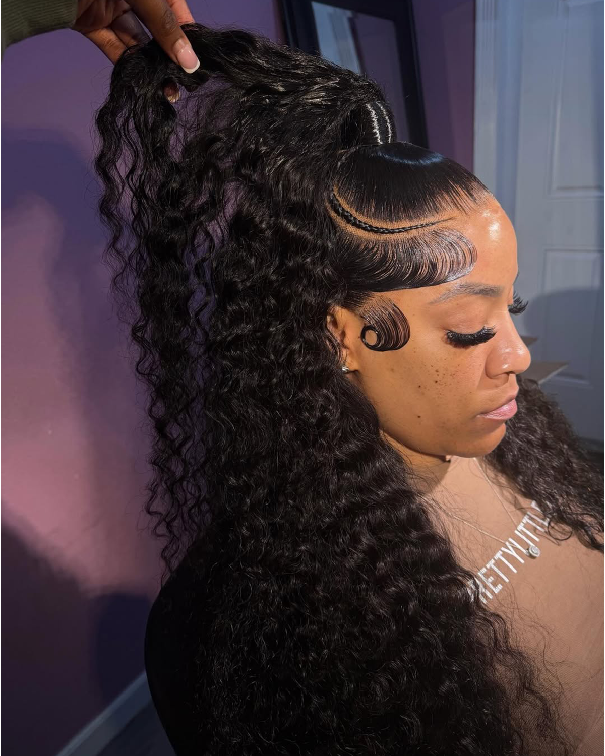 Caribbean Star HD Transparent Deep Wave Lace Closure Wig Preminum Hair 13x4 13x6 360 Frontal Wigs Human Hair